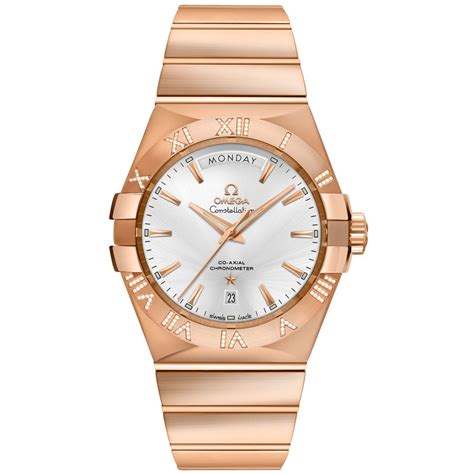 rose gold watch omega|omega rose gold watch price.